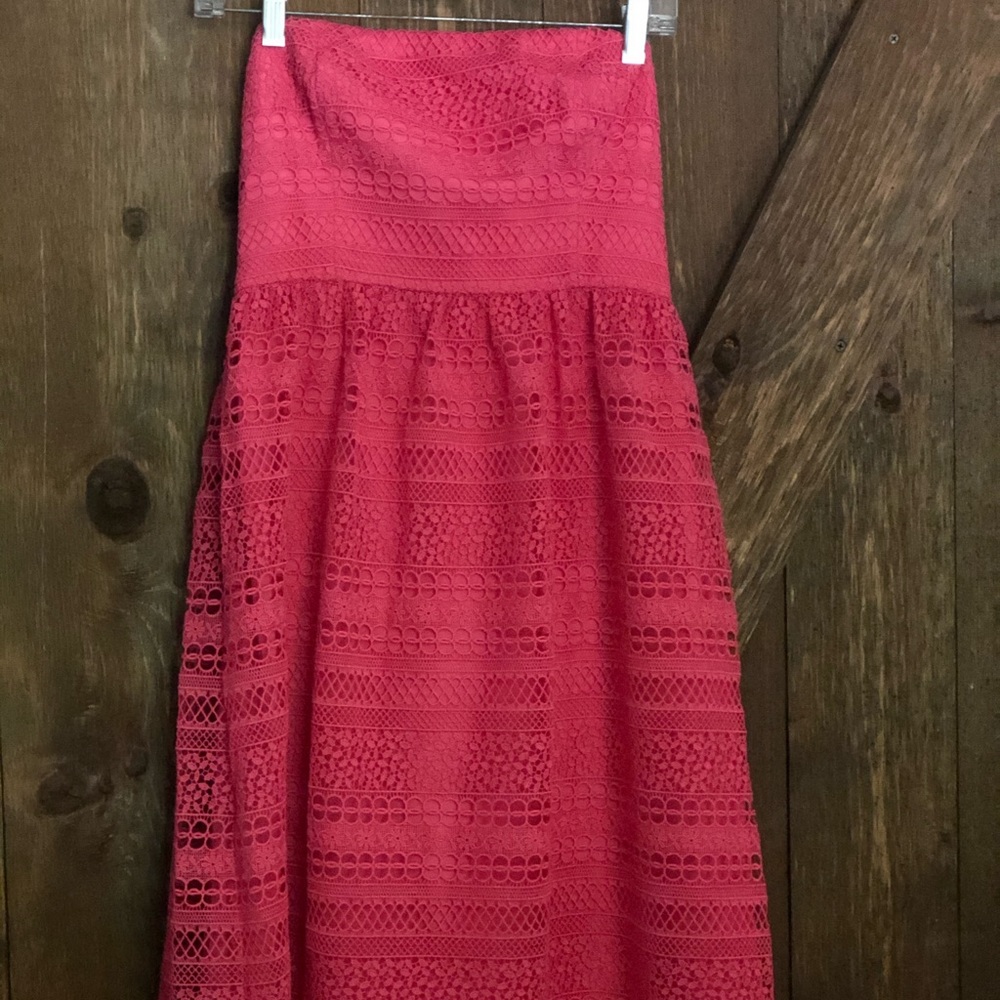 J CREW strapless dahalia dress. 2 NWT.